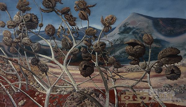 陈流 《寻常异象—1》布面油画 120X70cm 2016年