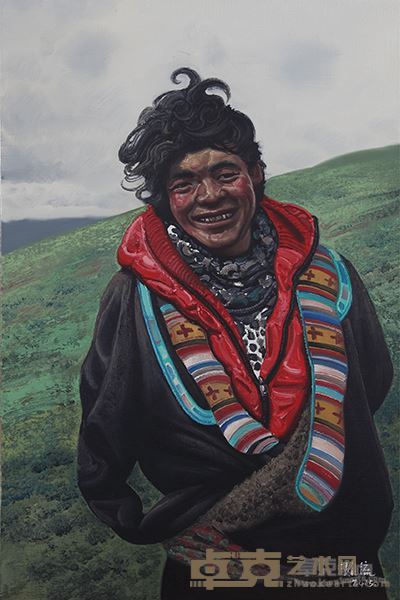 陈流 《青海印象8》（60X90）cm 布面油画 2015年