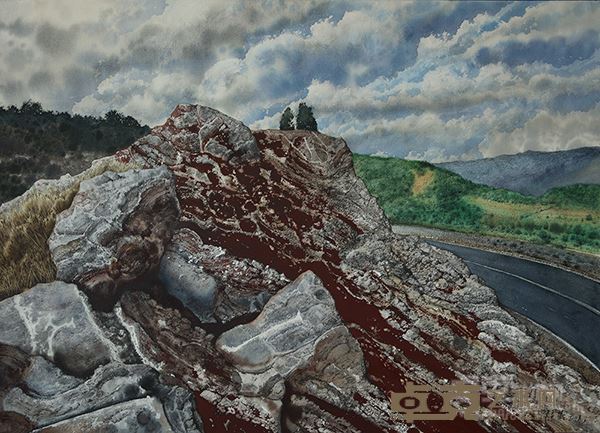 红土流云之7（75X108CM）2016