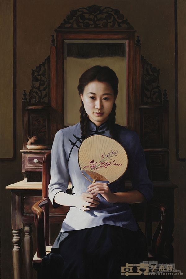 杨建《初夏》 110x73cm 2016年 布面油画