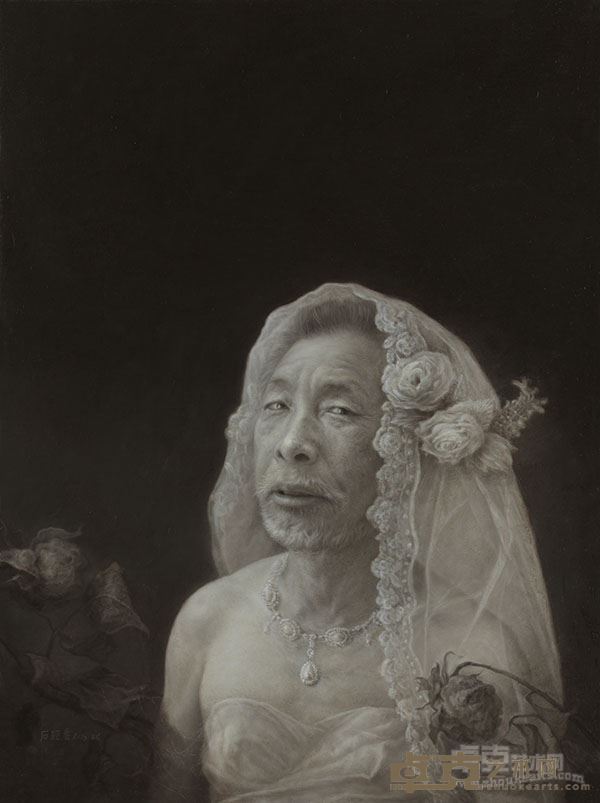 石经虎《尘封.错梦》76X57CM 木板布面油画 2015－2016年
