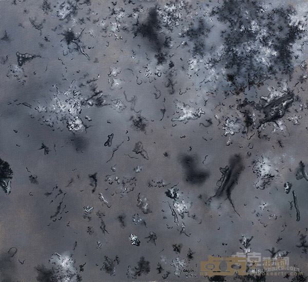 蔡锦 《风景33》布面油画 120×110cm 2012年