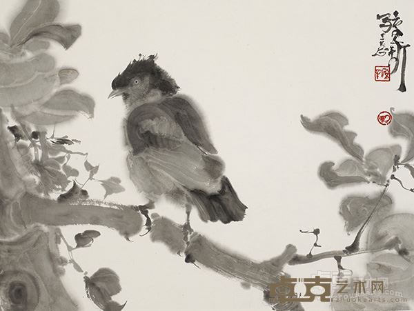 羽琳琅  35x47cm纸本水墨  2016年 (6)