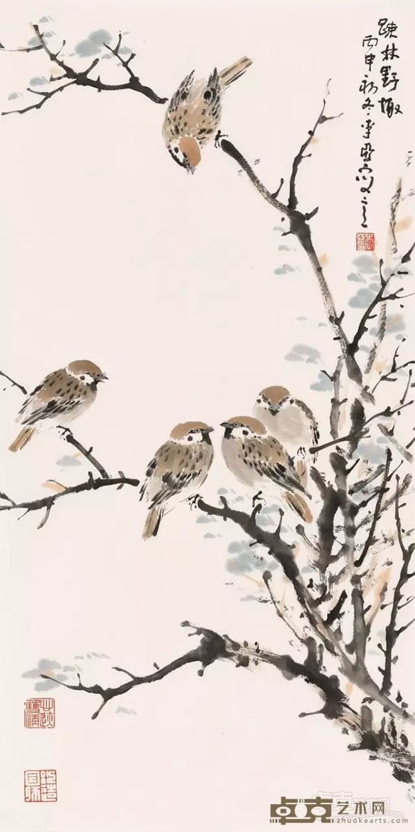 疏林野趣 69×35