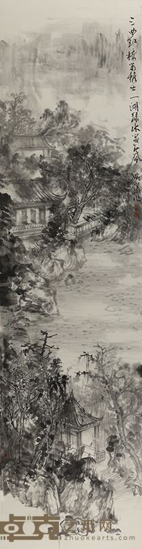刘婉仪-可园清韵1-180x49cm