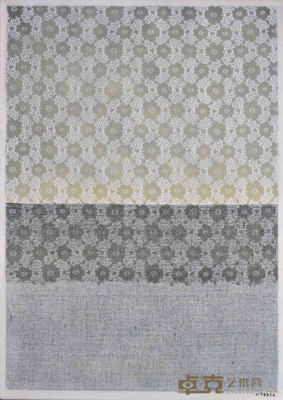 江云涛 透光系列之22布面油画，丙烯。50x70cm 2014年