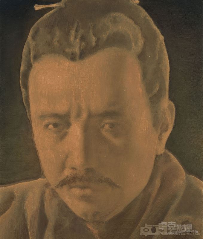 檗庐写十三像 之七  油画 40x34cm 彭斯 2016