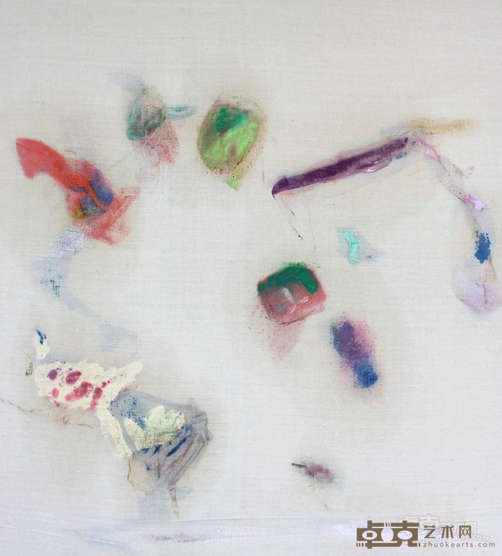Critobal ORTEGA 《Osmotic Eneas》90×80cm 布面丙烯 2015