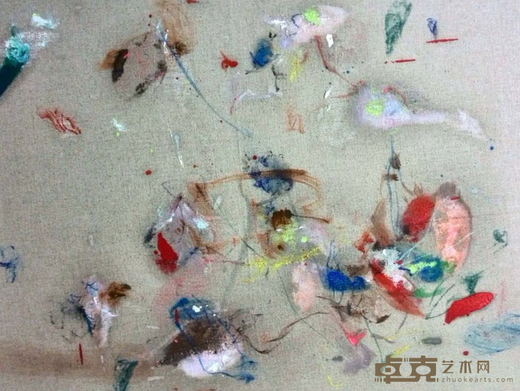 Critobal ORTEGA 《Sudoracion de Primavera》 80×60cm 布面丙烯 2015