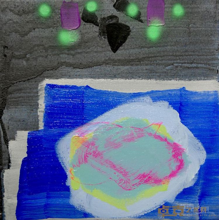 OLIVIER DI PIZIO 《Formatx1》30×30cm 布面丙烯 2014