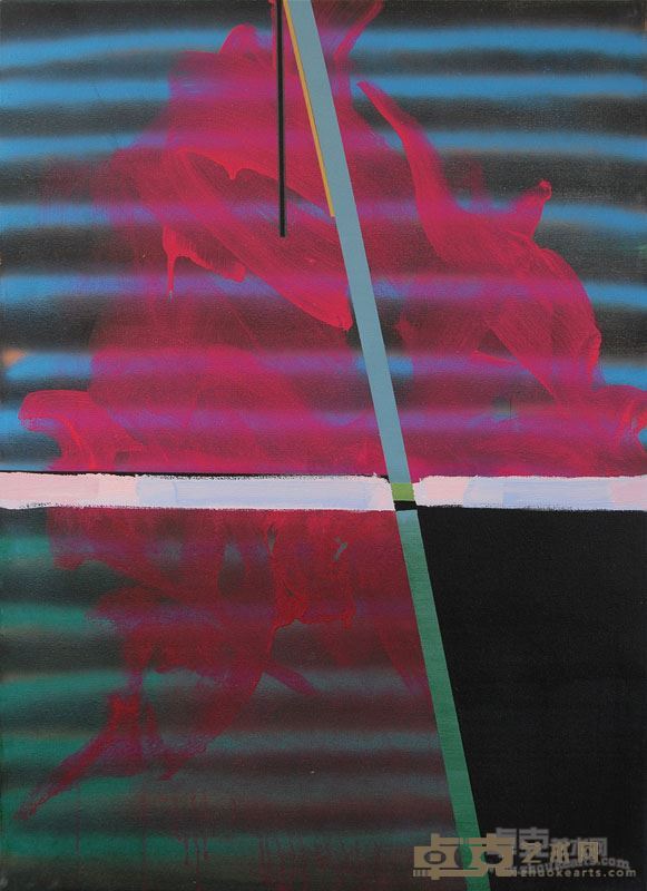 OLIVIER DI PIZIO 《记忆-4》 100×70cm 纸本丙烯 2016