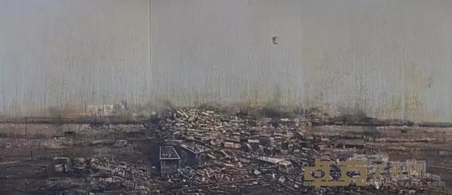 《城迹68》 王家增 300x600cm 2015年