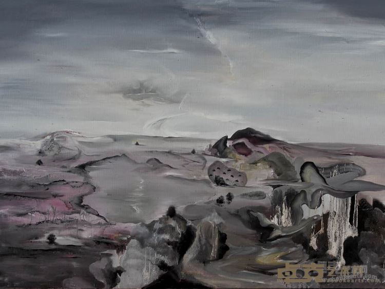续彦龙 边境.空旷     90x120cm