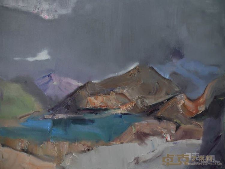 杨加勇 博尔塔拉.音   95x120cm