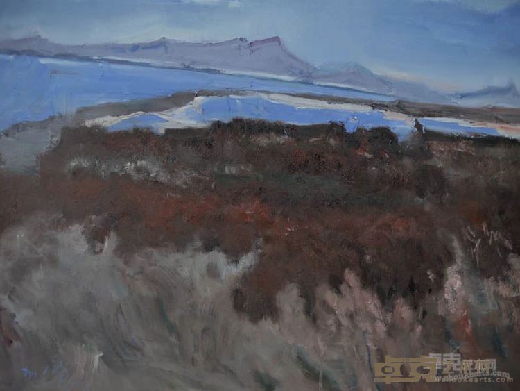 杨加勇 赛里木湖.蓝  95x120cm