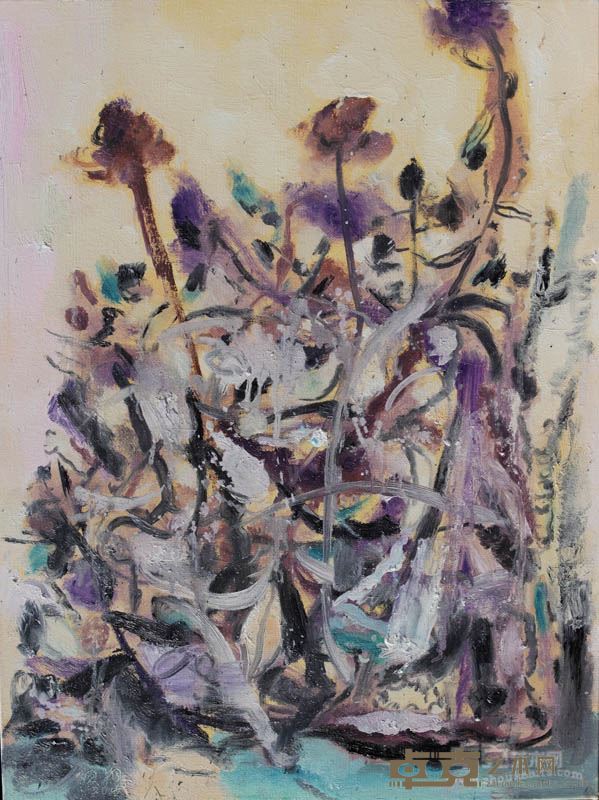 续翔 花开新疆4      80x60cm