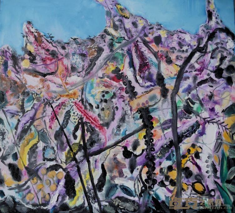 续翔 花开新疆2    150x140cm