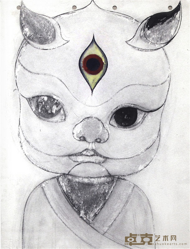 付惠   纸本水彩41.5x31.5cm