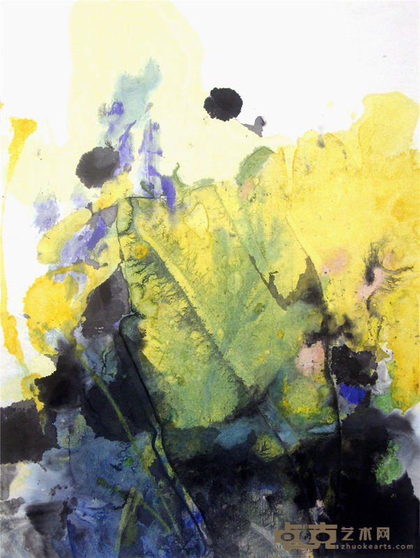 康建都  纸本水彩30×40cm