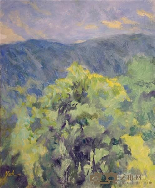《自然之子》 60×50cm 2016年