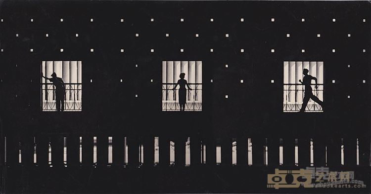 On the Stage of Life (25.6 x 49.7)
