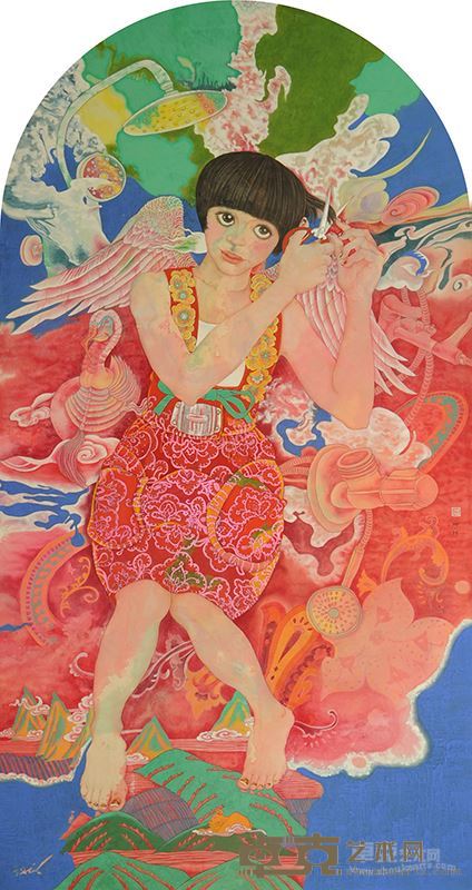 温虹《星期八》95cm×180cm
