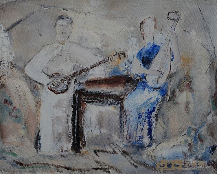 《江南印象之一》 40X50cm