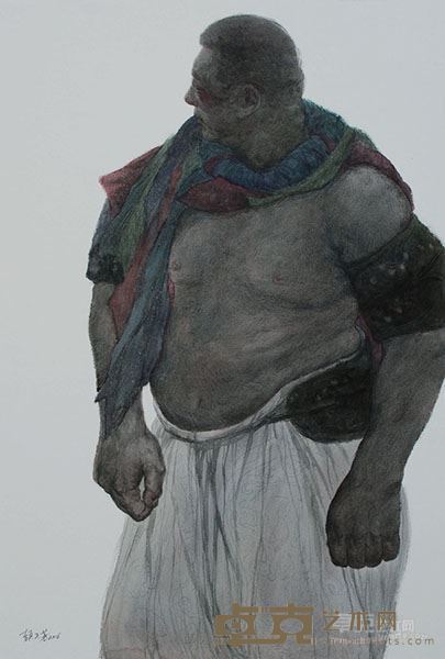 搏克手之八 110cm×82cm 2016年