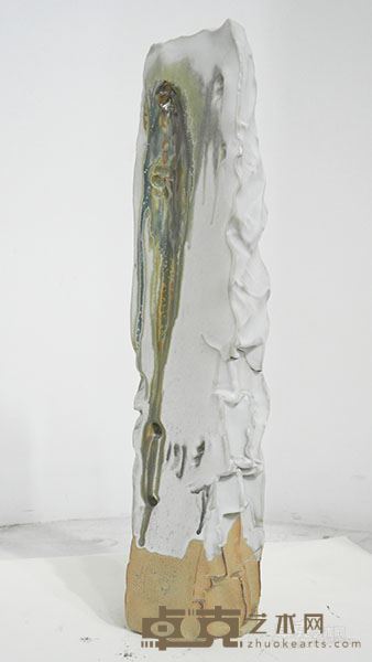 施少平／莫非·一刀／86.5cm(H)／2012／实心瓷窑变釉／景德镇
