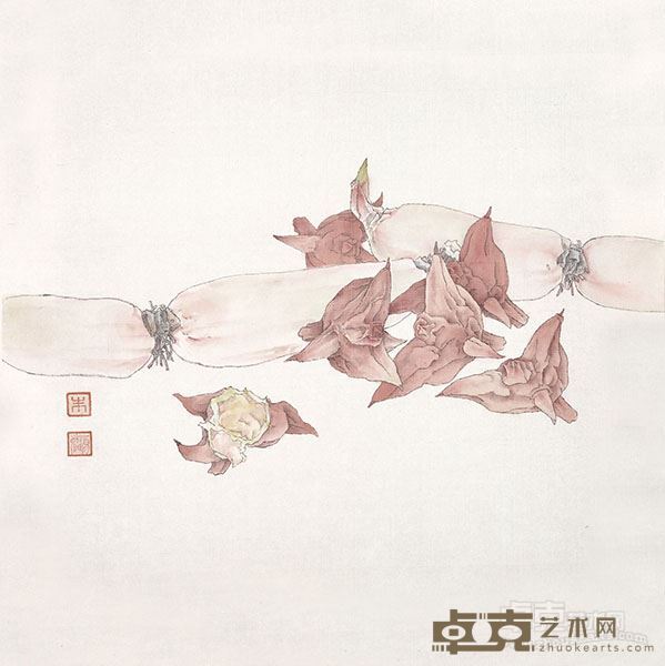 2016年朱雁娴《田园四时》之十一31cX31cm