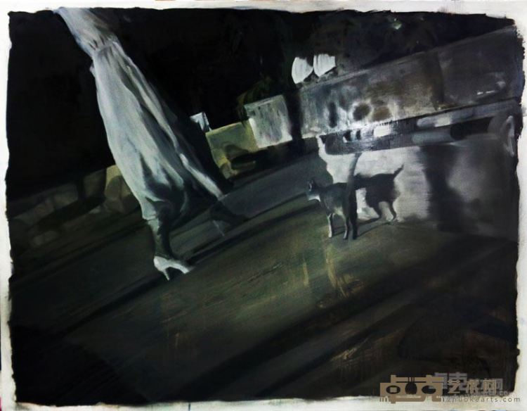 邹思妗，名利场 No.9，布面油画，130×100cm，2016