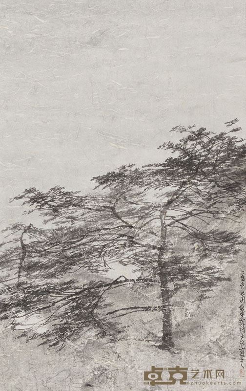 南宋烟柳——徐钢 天柱写生之一 43x29.5cm 纸本水墨 2017
