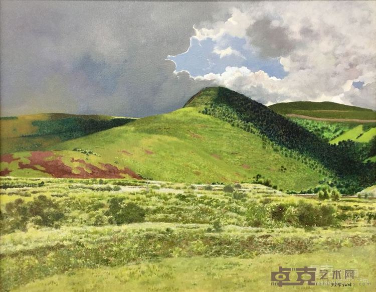 2016.8.17 布面油画 70x90cm 2016
