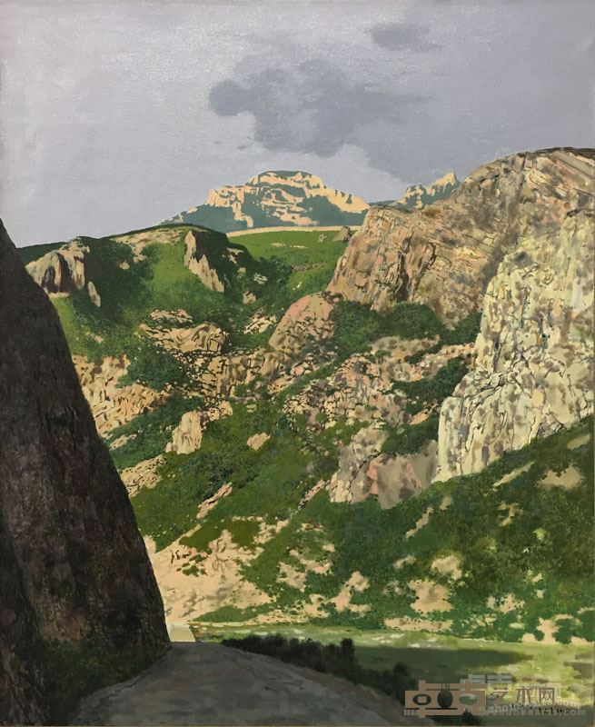 飞狐岭 布面油画 110x90cm 2015