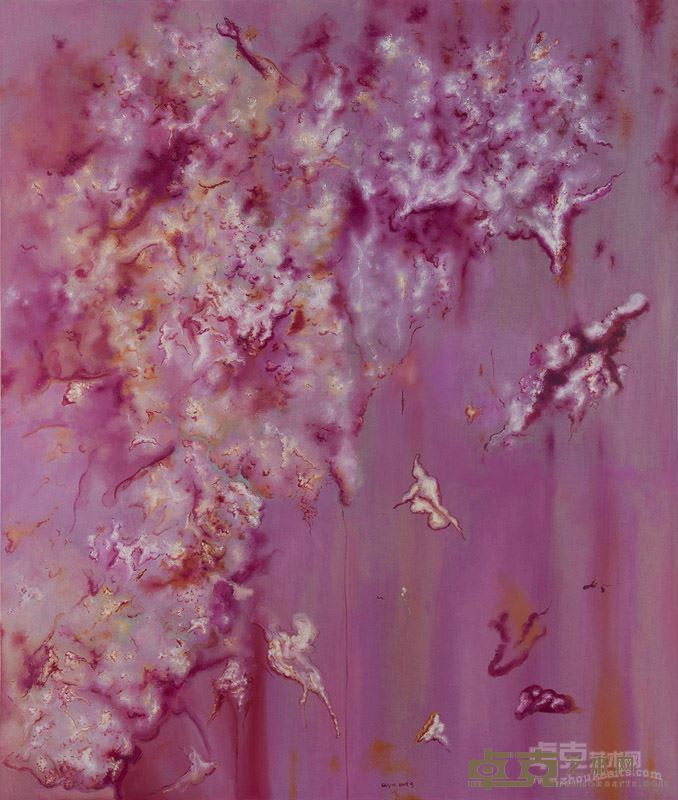 蔡锦 风景114 布面油画 220×170cm 2015
