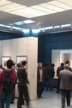 周建祥人物花鸟作品展在久留米美术馆展出