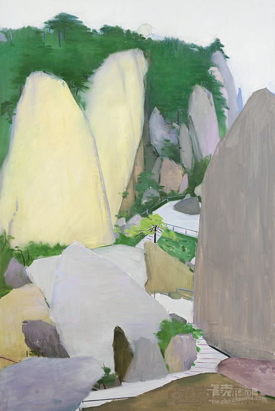 山境18 2016年  180X120cm  布面油彩