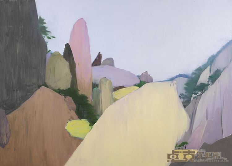 山境16 2016年  150X210cm  布面油彩