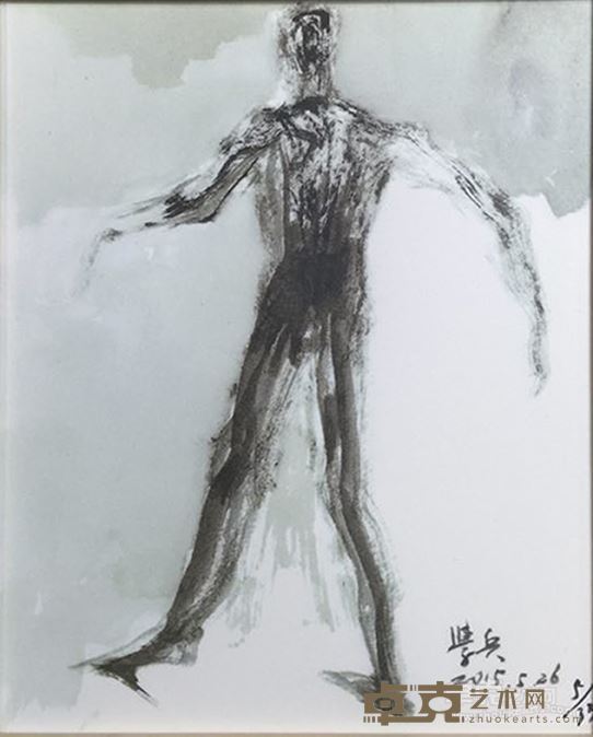 夏学兵 《人体之三》