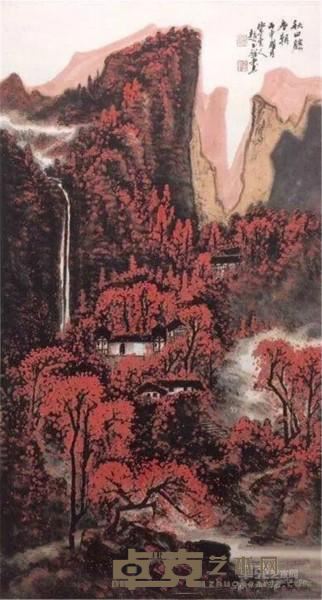 《秋日胜春朝》  赵玉祥 53×96cm 2016年 纸本