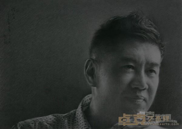 《自画像》  程亚杰 40x30cm 2014年 布面油画