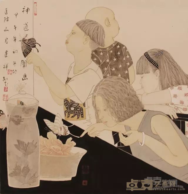 浮生——神道阐幽 57cmx56cm 2014年作