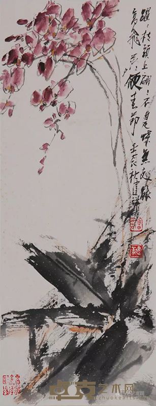 蝴蝶兰 48cmx19cm 2012年作