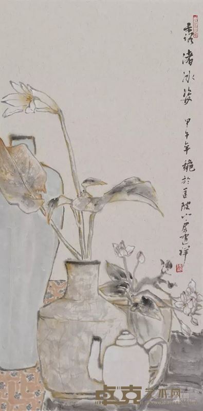 露渚冰姿 70cm x 34cm 2014年