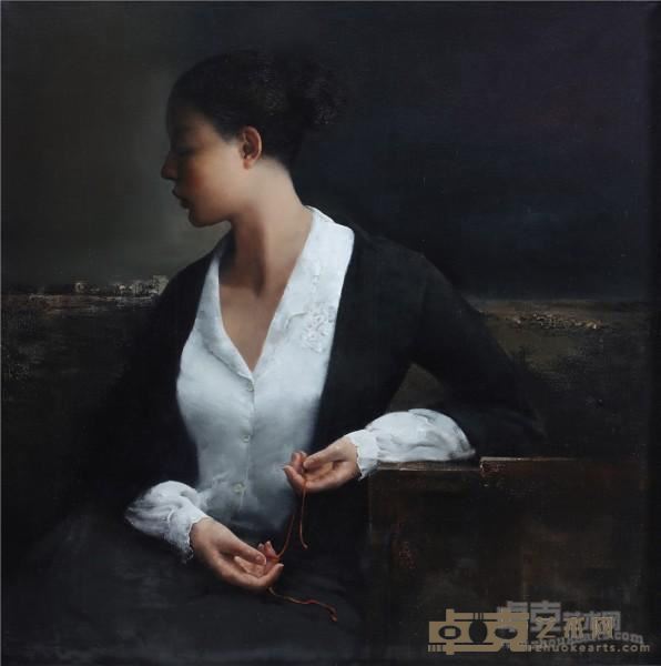 《梦归故里》  徐明 80x80cm 2016年 油画