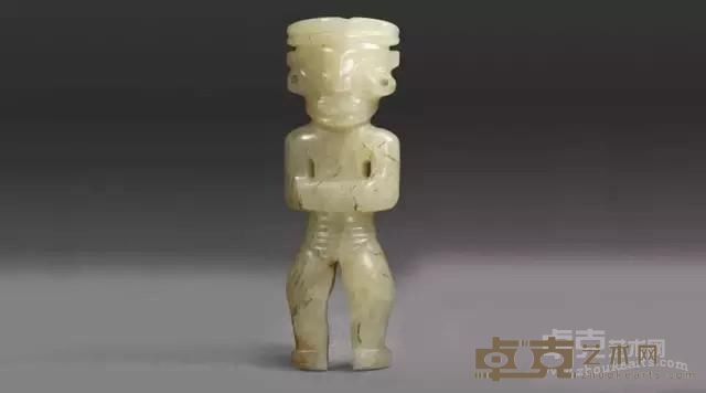 《玉神人》    石家河文化（约公元前2500年—前2000年） 玉