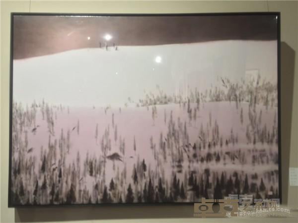 《匆匆》  邓振江 100x140cm  水彩粉画