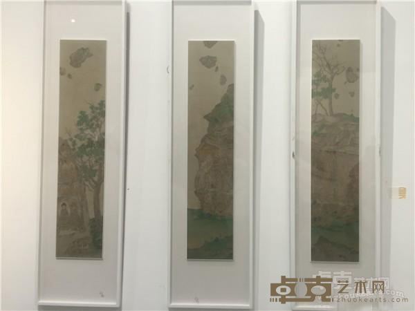 《石头记》  李月林 40x193x3cm  纸本