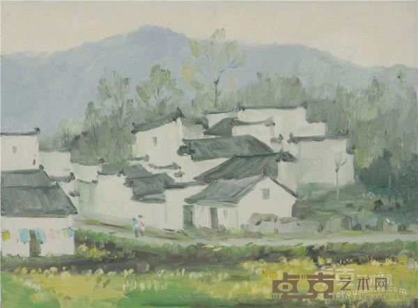 《新丝绸之路江南系列-上学》  刘文斌 60×80cm 2010年 布面油彩