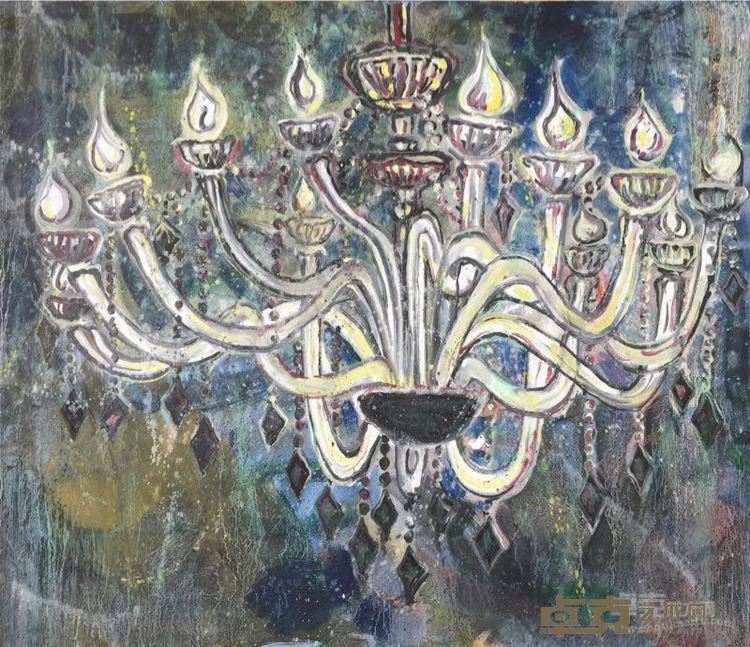 赵罡《无人之境NO.30》80x60cm布面油彩2016